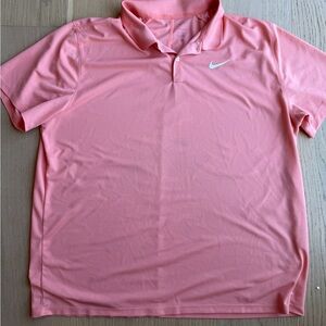 Nike Men’s Dri-FIT Polo Shirt - Pink/Salmon